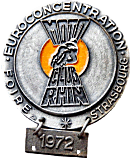 Strasbourg motorcycle rally badge from Jean-Francois Helias