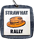 Straw Hat motorcycle rally badge from Jean-Francois Helias