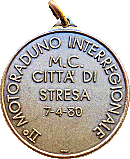 Stresa motorcycle rally badge from Jean-Francois Helias