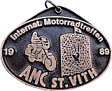 St Vith motorcycle rally badge from Jean-Francois Helias