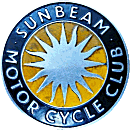 Sunbeam MCC motorcycle club badge from Jean-Francois Helias