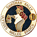 Swagman motorcycle rally badge from Jean-Francois Helias