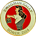 Swagman motorcycle rally badge from Jean-Francois Helias