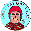 Sweed Bashers motorcycle rally badge from Phil Drackley