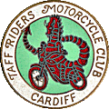 Taff Riders MCC motorcycle club badge from Jean-Francois Helias
