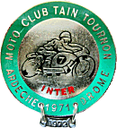 Tain Tournon motorcycle rally badge from Patrick Servanton