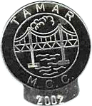 Tamar motorcycle rally badge from Ted Trett