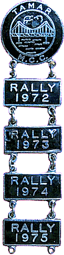 Tamar_____a motorcycle rally badge from Jean-Francois Helias