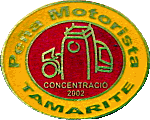 Tamarite motorcycle rally badge from Jean-Francois Helias
