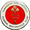 Tamworth & DCMC motorcycle club badge from Jean-Francois Helias
