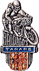 Tarare motorcycle rally badge from Jean-Francois Helias