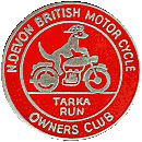 Tarka motorcycle run badge from Jean-Francois Helias