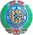 Tarragona motorcycle club badge from Jean-Francois Helias