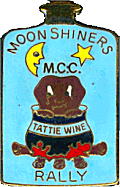 Tattie Wine motorcycle rally badge from Lone Wolf