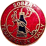 Temperance motorcycle rally badge from Jean-Francois Helias