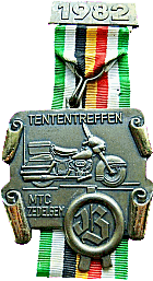 Tenten (NL) motorcycle rally badge from Jean-Francois Helias