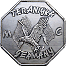 Teranigra Treffen motorcycle rally badge from Jean-Francois Helias