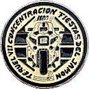 Teruel motorcycle rally badge from Jean-Francois Helias