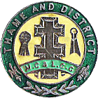 Thame & DMC motorcycle club badge from Jean-Francois Helias