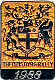 Theotisbyrg motorcycle rally badge from Dave Cooper