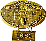 Thionville motorcycle rally badge from Jean-Francois Helias