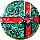 Thirty MCC of Ulster motorcycle club badge from Jean-Francois Helias