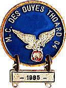 Thoard motorcycle rally badge from Jean-Francois Helias