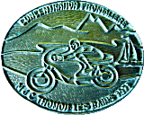 Thonon motorcycle rally badge from Jean-Francois Helias