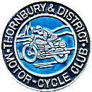 Thornbury & MCC motorcycle club badge from Jean-Francois Helias