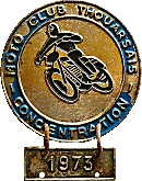 Thouars motorcycle rally badge from Philippe Lorigne