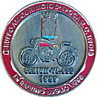 Tivoli motorcycle rally badge from Jean-Francois Helias