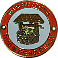 Toad In The Hole motorcycle rally badge from Steve Giddens