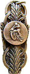Toulon motorcycle rally badge from Jean-Francois Helias