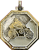 Toulouse MCCT motorcycle rally badge from Jean-Francois Helias