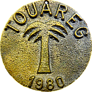 Touareg motorcycle rally badge from Jean-Francois Helias
