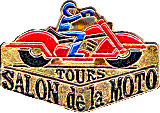 Tours motorcycle show badge from Jean-Francois Helias