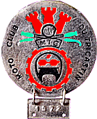 Tricastin motorcycle rally badge from Jean-Francois Helias