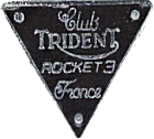 Trident Rocket motorcycle club badge from Jeff Laroche