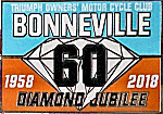 Triumph Bonneville motorcycle club badge from Jean-Francois Helias