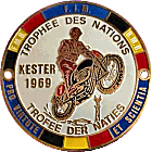 Trophée Des Nations motorcycle race badge from Jean-Francois Helias