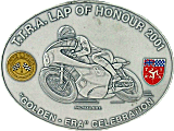 TT R.A Lap of Honour motorcycle race badge from Jean-Francois Helias