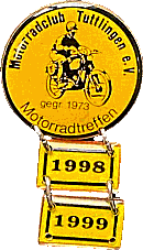 Tuttlingen motorcycle rally badge from Jean-Francois Helias