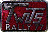 Twits motorcycle rally badge from Nigel Woodthorpe