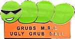 Ugly Grub Ball motorcycle rally badge from Nigel Woodthorpe