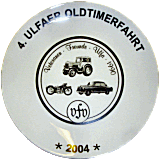 Ulfa motorcycle rally badge from Jean-Francois Helias