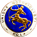UM Pola motorcycle club badge from Jean-Francois Helias