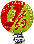 Ussel motorcycle rally badge from Jean-Francois Helias