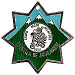 Utiel motorcycle rally badge from Jean-Francois Helias