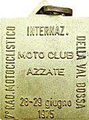 Val Bossa Azzate motorcycle rally badge from Jean-Francois Helias