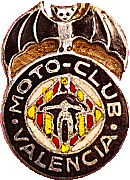 Valencia motorcycle club badge from Jean-Francois Helias
